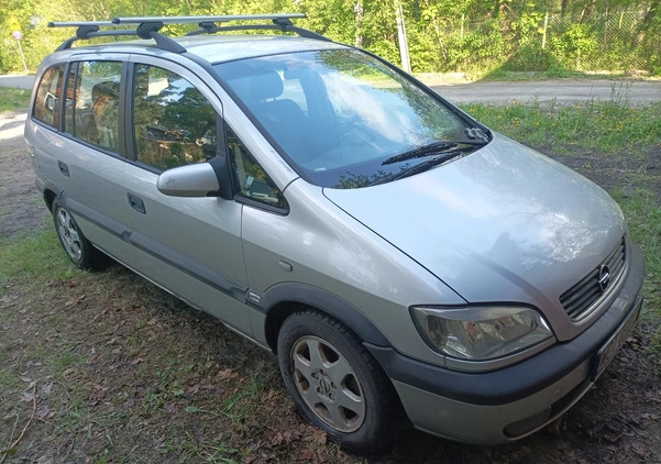 Opel Zafira cena 2900 przebieg: 384317, rok produkcji 2001 z Otwock małe 497